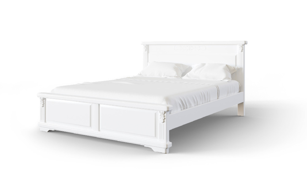 Кровать Дримлайн Палермо 1 бук-белый 180х190